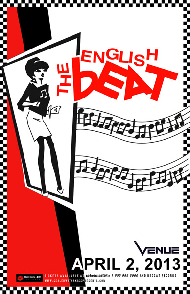 The English Beat @ Venue Apr 2 2013 - May 12th @ Venue
