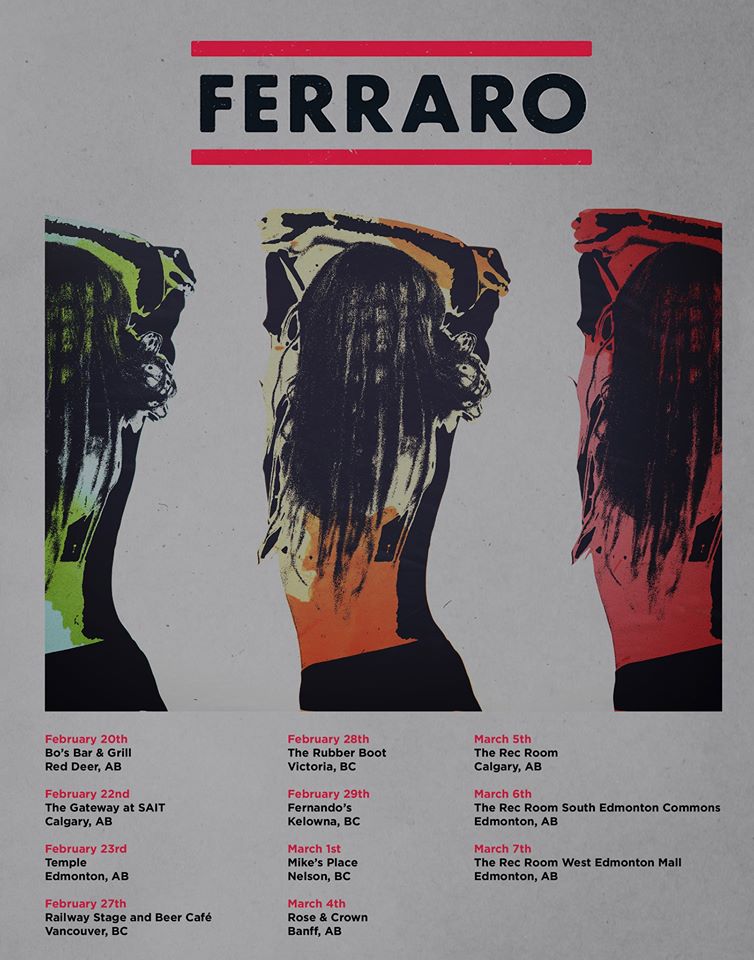 Ferraro @ The Rubber Boot Club Feb 28 2020 - May 6th @ The Rubber Boot Club