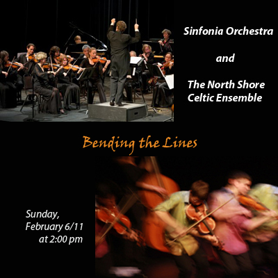 North Shore Celtic Ensemble, Sinfonia @ Centennial Theatre Feb 6 2011 - May 6th @ Centennial Theatre