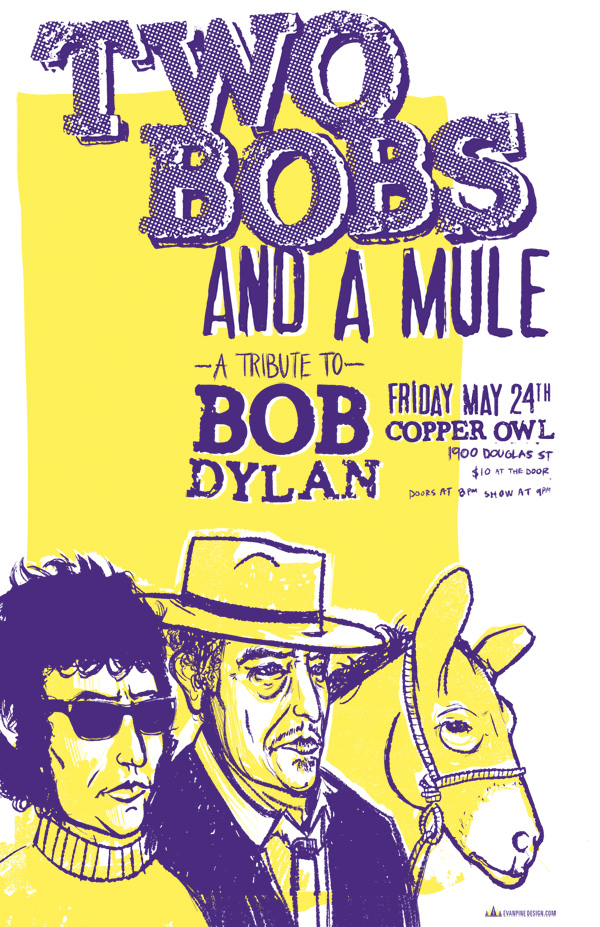 COPPER OWL and Two Bobs and a Mule present A Tribute to Bob Dylan!: Two Bobs and a Mule @ Copper Owl - May 24, 2013