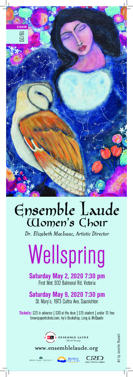 Wellspring: Ensemble Laude @ United Commons (First Metropolitan United Church) May 2 2020 - May 22nd @ United Commons (First Metropolitan United Church)