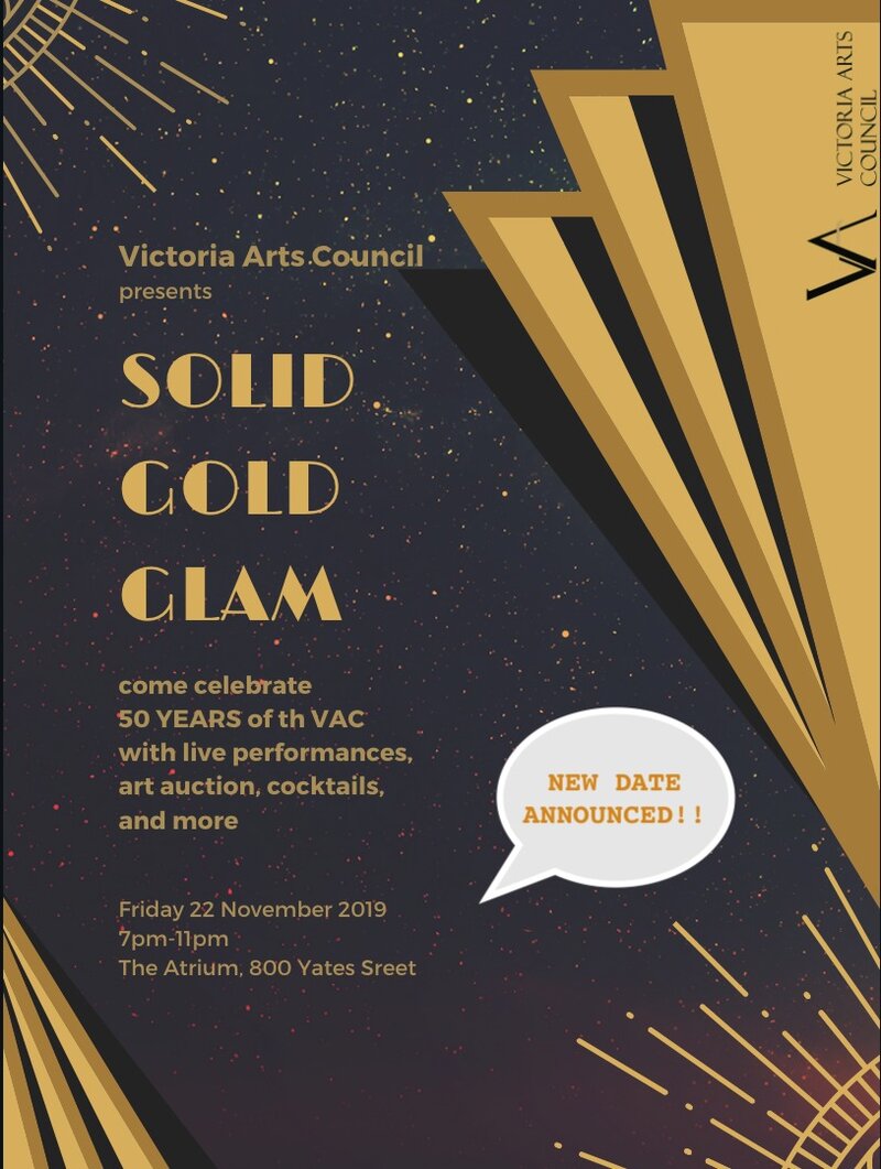 SOLID GOLD GLAM: VAC 50th ANNIVERSARY PARTY @ The Atrium Nov 22 2019 - May 6th @ The Atrium