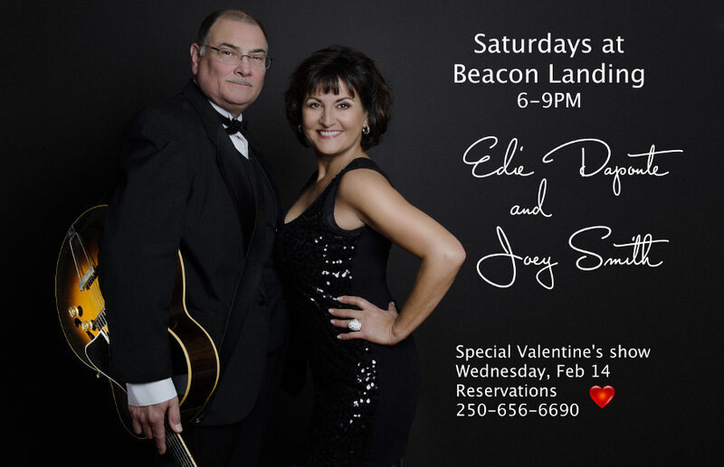 Music for Valentine's Day: Edie DaPonte, Joey Smith @ Beacon Landing Restaurant & Lounge Feb 14 2018 - May 7th @ Beacon Landing Restaurant & Lounge