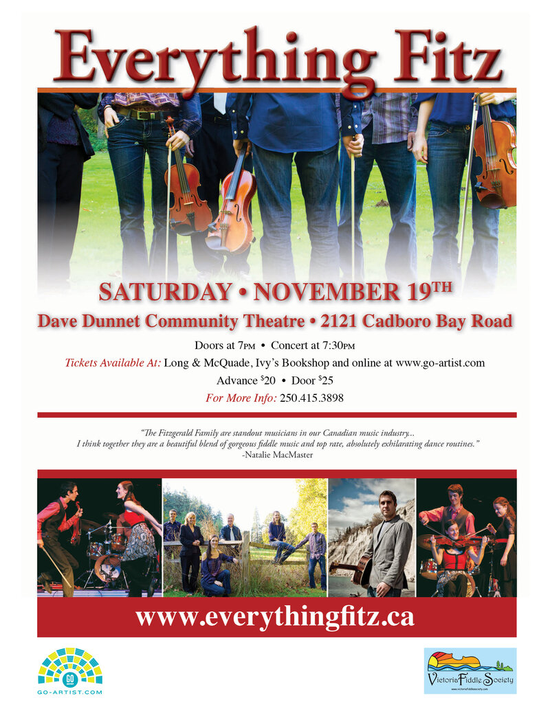 Everything Fitz: Everything Fitz, Julie Fitzgerald, Kerry Fitzgerald, Tom Fitzgerald, Nate Douglas @ Dave Dunnet Theatre  - Nov 19, 2016