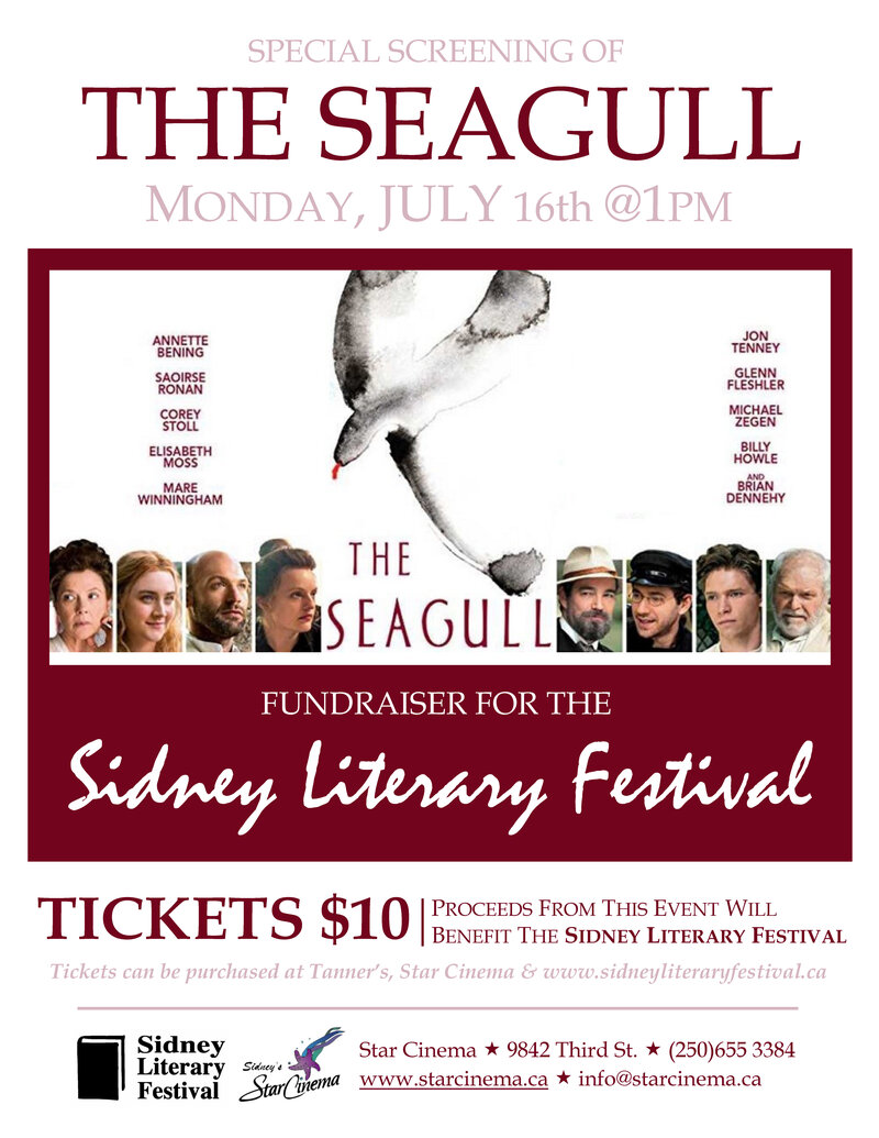 Special Screening of The Seagull @ Star Cinema 9842 3 St. Sidney - Jul 16, 2018