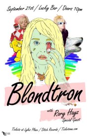 Blondtron, Rory Hayz @ Lucky Bar - Sep 21, 2012