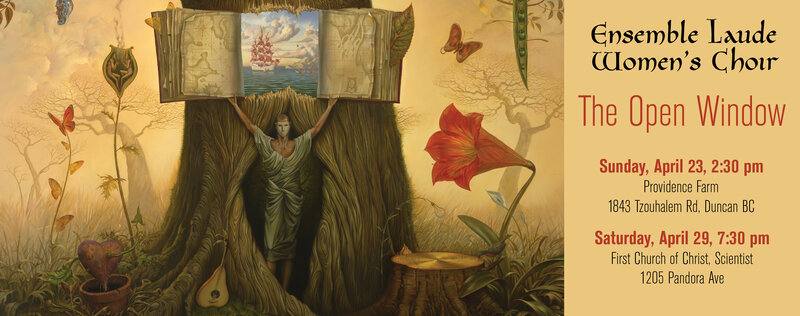 The Open Window: Ensemble Laude, Doug Hensley, Jon Miller, Fahlon Smith  @ First Church of Christ, Scientist Apr 29 2017 - May 8th @ First Church of Christ, Scientist