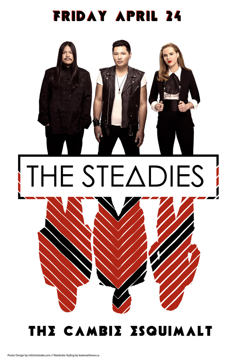 THE STEADIES , Forecast  @ The Cambie at the  Esquimalt Inn Apr 24 2015 - May 6th @ The Cambie at the  Esquimalt Inn