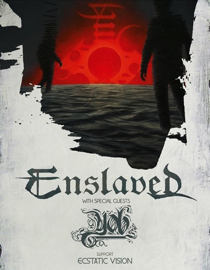 ENSLAVED , YOB, Ecstatic Vision, Anciients @ Rickshaw Theatre Mar 10 2015 - May 6th @ Rickshaw Theatre