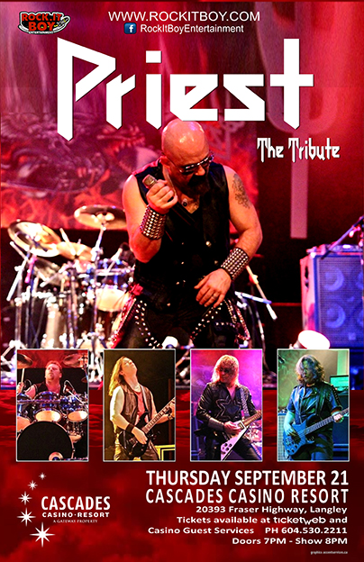 Priest The Tribute @ Cascades Casino - Sep 21, 2017