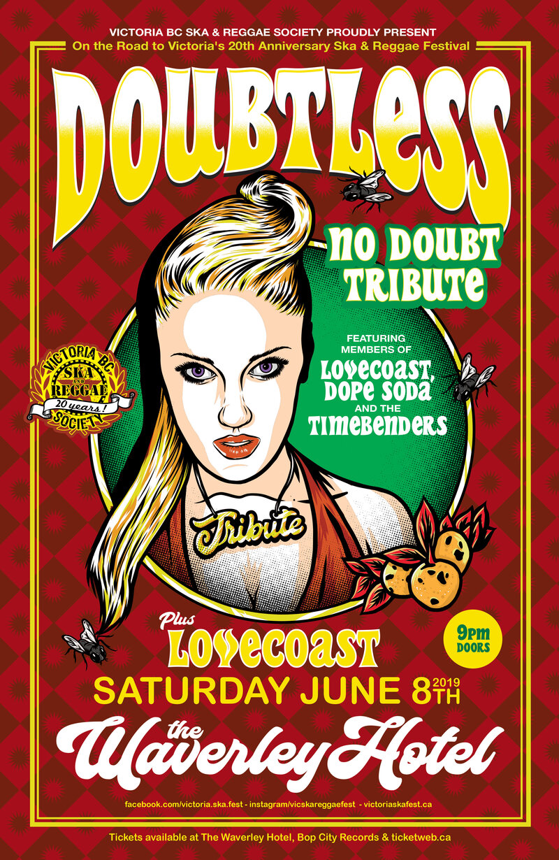 TRIBUTE TO NO DOUBT FT. DOUBTLESS with guests Lovecoast: DOUBTLESS, LOVECoast @ The Waverley Hotel Jun 8 2019 - May 6th @ The Waverley Hotel