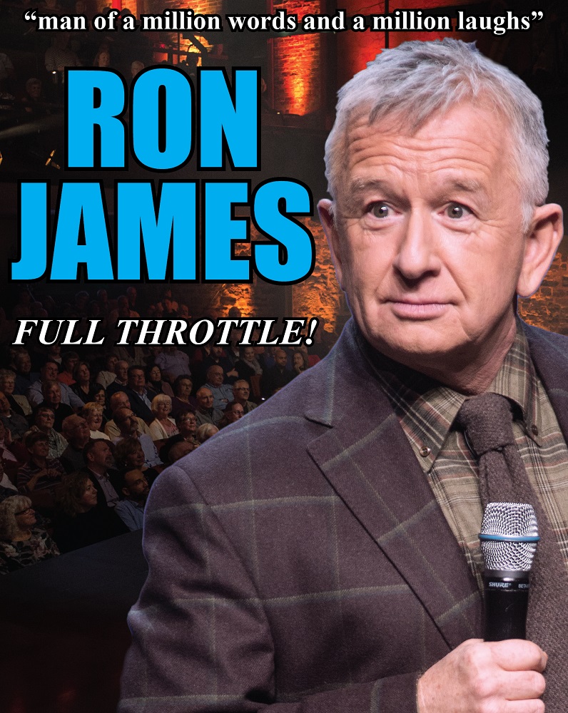 Ron James Full Throttle @ Sault Community Theatre Centre - Feb 21, 2020