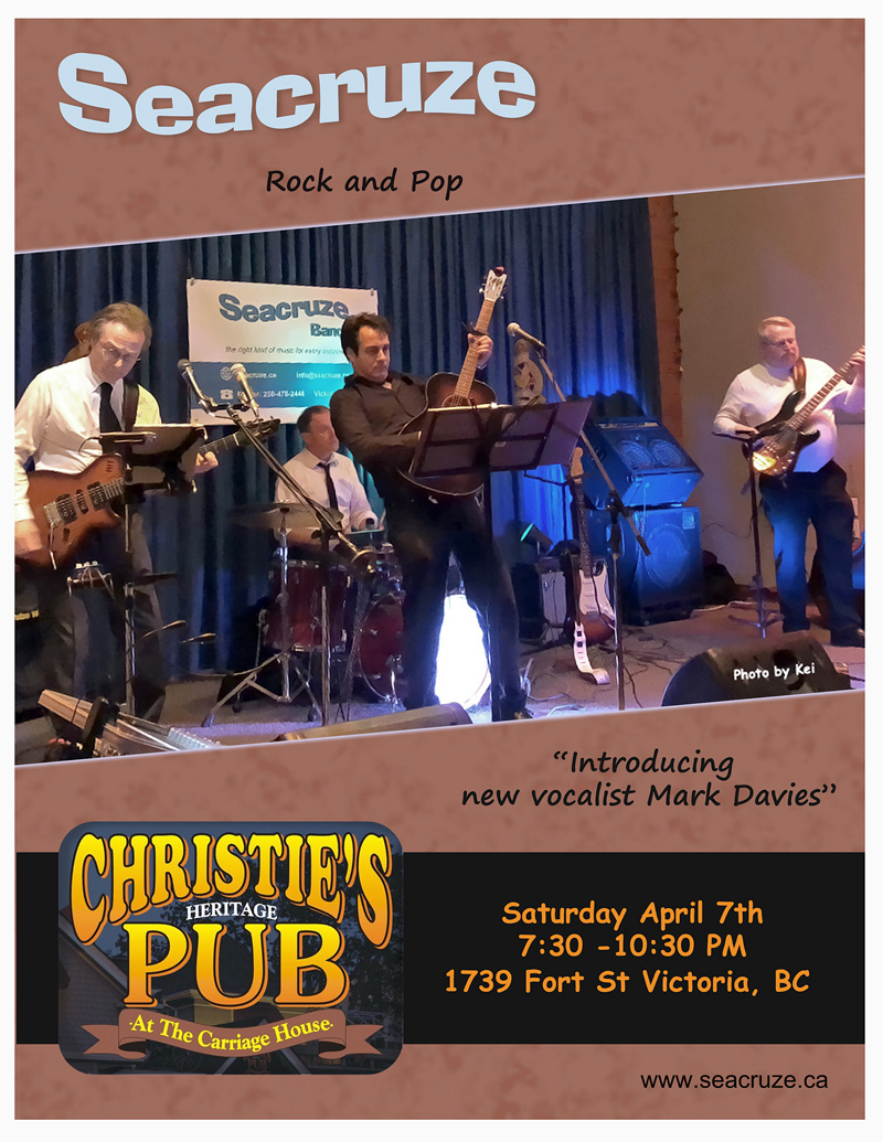 Seacruze @ Christie's Carriage House Pub - Apr 07, 2018