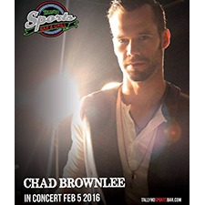 Chad Brownlee @ Tally Ho Sports Bar and Grill Feb 5 2016 - May 6th @ Tally Ho Sports Bar and Grill