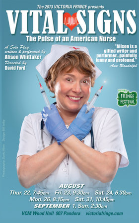 VITAL SIGNS: The Pulse of an American Nurse @ Robin and Winifred Wood Recital Hall - Victoria Conservatory of  Sep 1 2013 - Jun 14th @ Robin and Winifred Wood Recital Hall - Victoria Conservatory of 