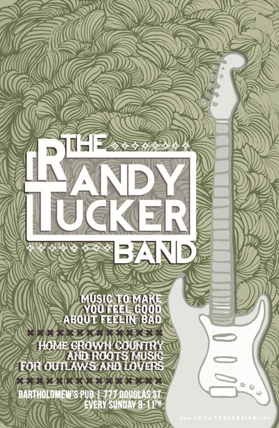 Every Sunday evening at Bart's: The Randy Tucker Band @ Bartholomew's Pub Apr 28 2013 - May 6th @ Bartholomew's Pub