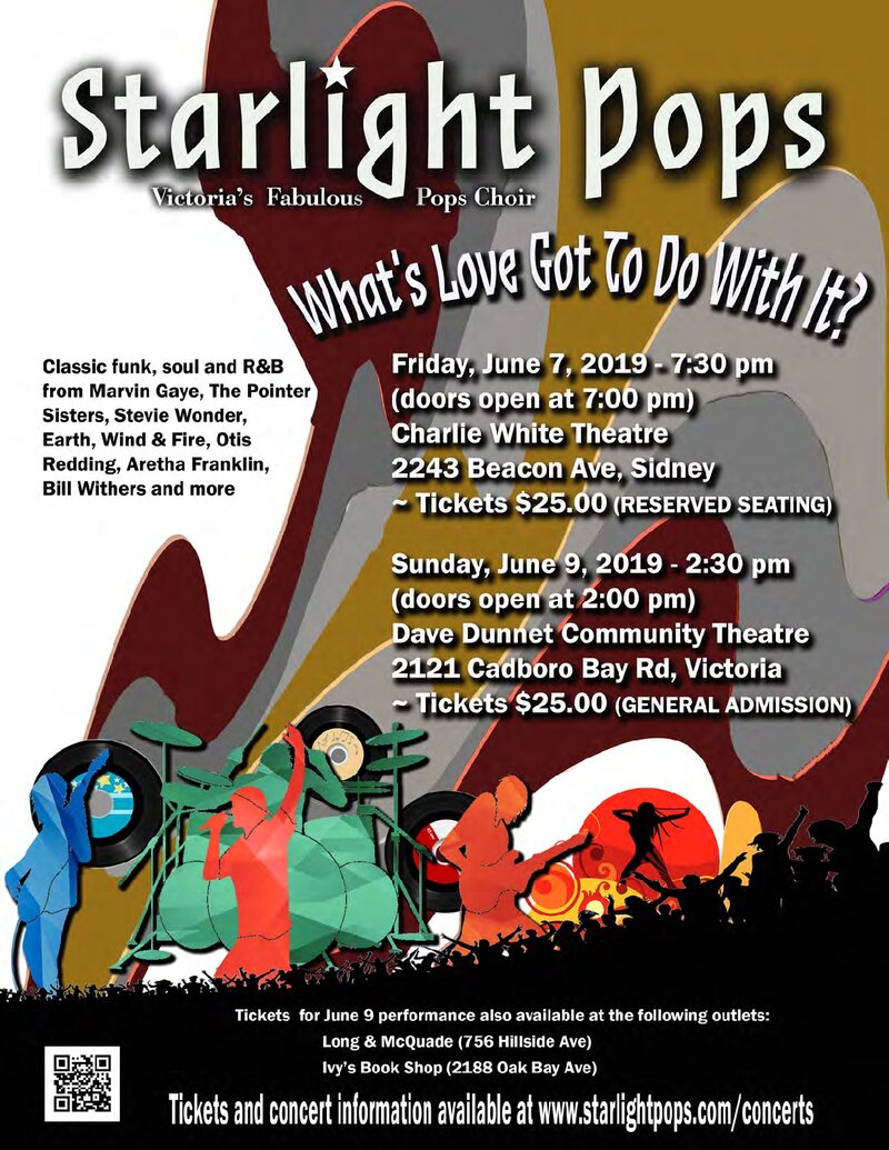 Starlight Pops presents "What's Love Got To Do With It?": Starlight Pops  @ Mary Winspear Centre Jun 7 2019 - May 28th @ Mary Winspear Centre