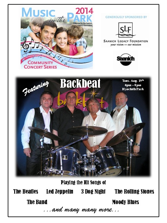 BACKBEAT @ Hyacinth Park - Aug 19, 2014