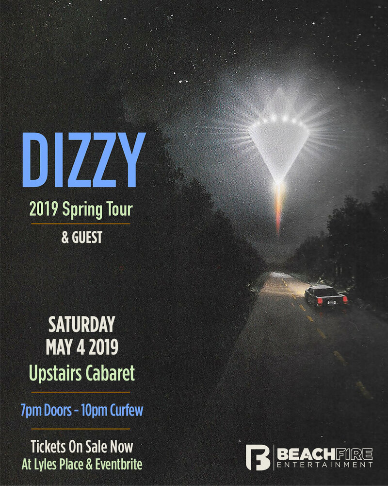 Royal Mountain Records recording Artist Dizzy, Cara Bateman @ Upstairs May 4 2019 - May 6th @ Upstairs