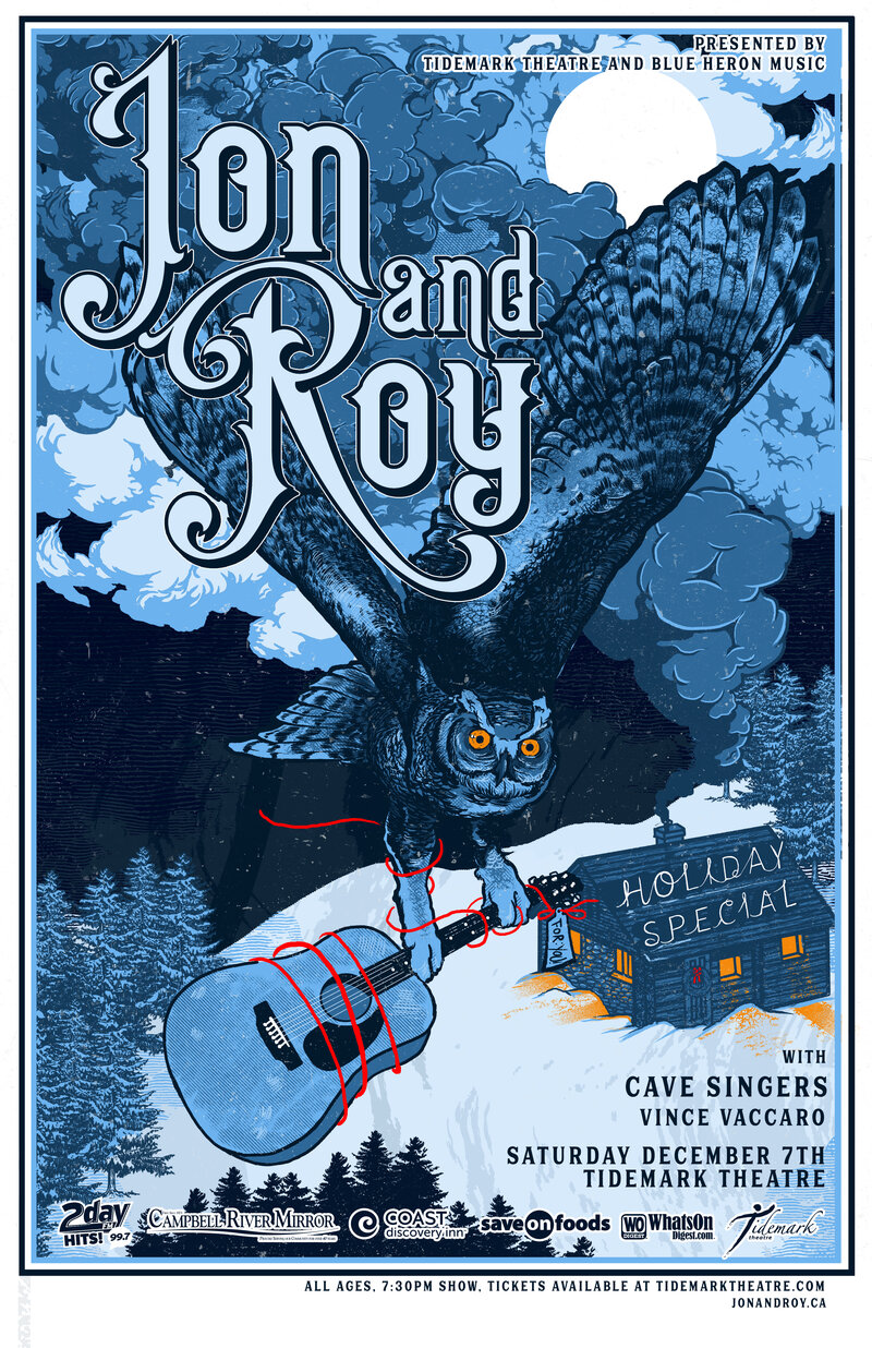 Jon and Roy, The Cave Singers, Vince Vaccaro @ Tidemark - Dec 07, 2019