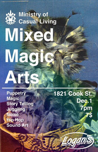 Ministry Mixed Magic Arts @ Logan's Pub Dec 1 2016 - Jun 5th @ Logan's Pub