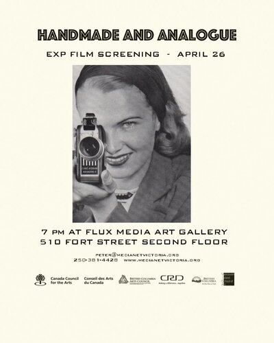 Handmade and Analogue film screening @ Flux Media Gallery Apr 26 2018 - May 12th @ Flux Media Gallery