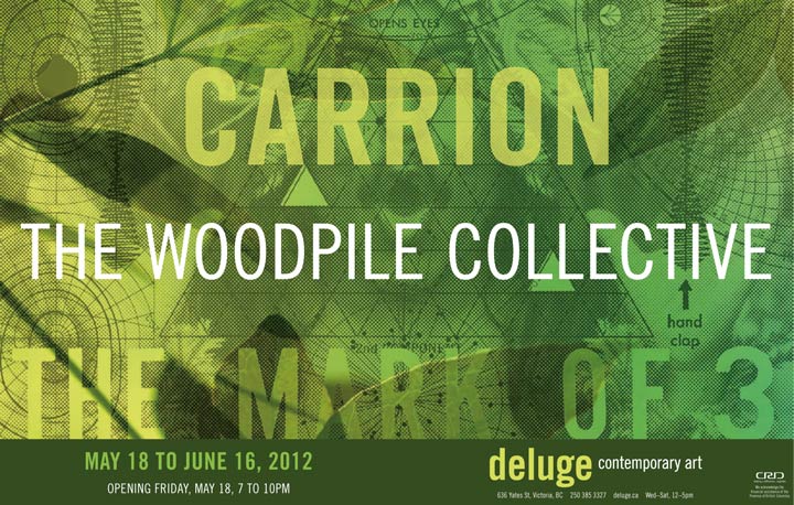 Carrion :  The Woodpile Collective @ Deluge Contemporary Art May 18 2012 - May 8th @ Deluge Contemporary Art