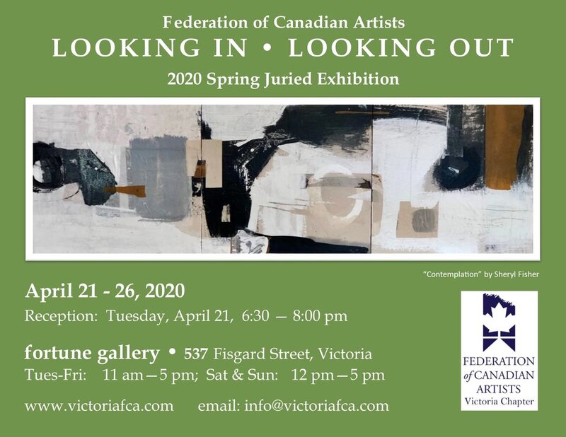 Looking Out - Looking In: Carol Koebbeman, Sharlene Stushnoff, Claire Christinel AFCA @ Fortune Gallery - Apr 21, 2020