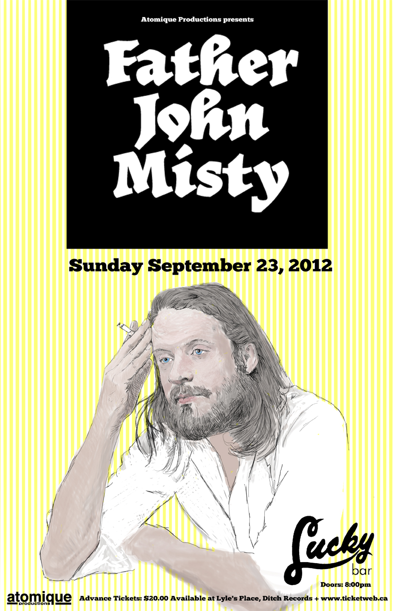 Father John Misty, Jenny O @ Lucky Bar Sep 23 2012 - May 6th @ Lucky Bar