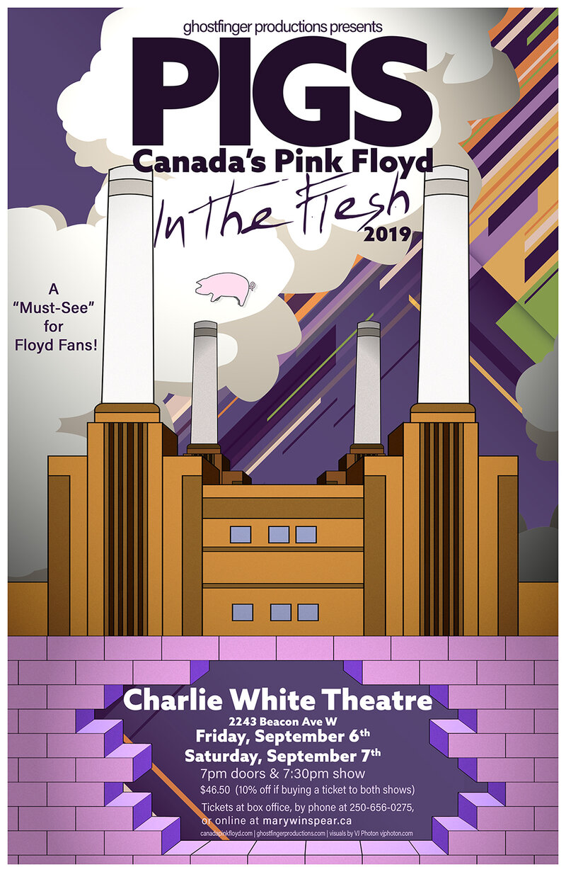 PIGS: Canada's Pink Floyd In the Flesh Tour: Pigs @ Mary Winspear Centre Sep 6 2019 - May 6th @ Mary Winspear Centre