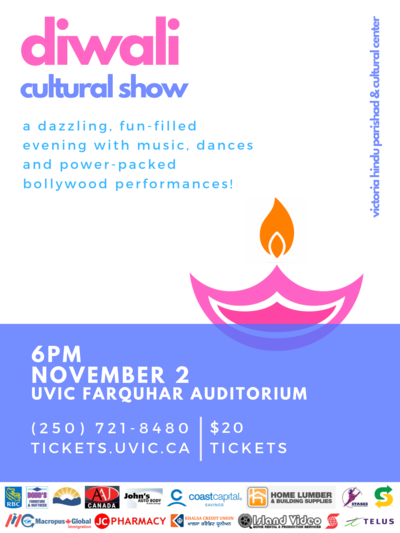 Diwali Cultural Show @ The Farquhar at UVic Nov 2 2019 - Jun 3rd @ The Farquhar at UVic