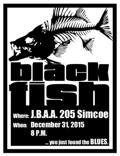 JBAA New Years Party - blues music from blackfish: Blackfish @ James Bay Athletic Association - Dec 31, 2015