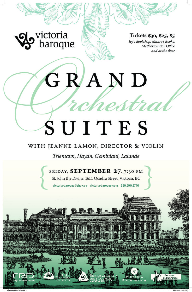 Grand Orchestral Suites: Victoria Baroque @ St. John The Divine Sep 27 2019 - May 6th @ St. John The Divine