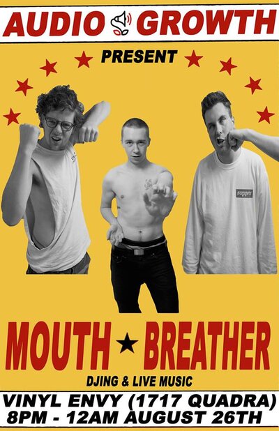Audio Growth, Mouth Breather @ Vinyl Envy - Aug 26, 2016