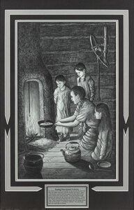 Roasting Wheat Kernels by 
Ed Peekeekoot