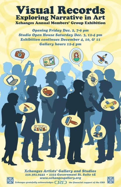Visual Records: Exploring Narrative in Art @ Xchanges Gallery Dec 3 2016 - Jun 14th @ Xchanges Gallery
