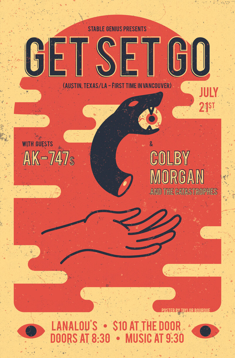 Get Set Go, AK-747s, Colby Morgan @ LanaLou's Jul 21 2018 - May 6th @ LanaLou's