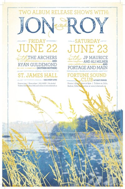 Jon and Roy, Portage and Main, JP Maurice @ Fortune Sound Club Jun 23 2012 - May 7th @ Fortune Sound Club