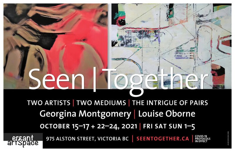 Seen | Together: Georgina Montgomery, Louise Oborne @ Errant ArtSpace Oct 15 2021 - May 8th @ Errant ArtSpace