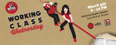 Worker's Wednesday @ Victoria Event Centre Mar 9 2016 - Jun 4th @ Victoria Event Centre