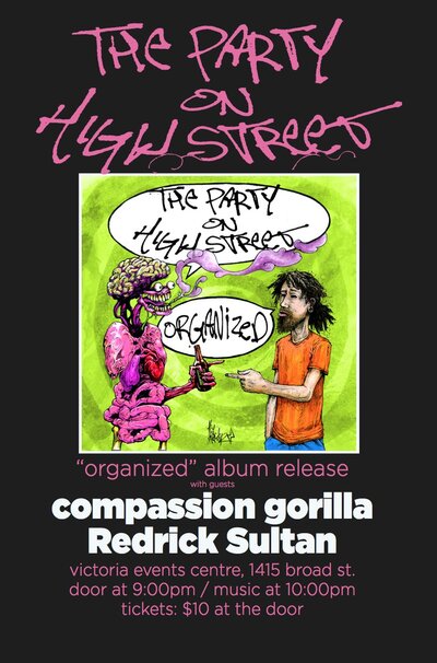 The Party on High Street, Compassion Gorilla @ Victoria Event Centre May 25 2012 - Jun 11th @ Victoria Event Centre