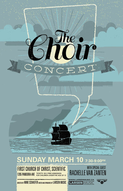 The Choir Concert: The Choir, Rachelle Van Zanten @ First Church of Christ, Scientist - Mar 10, 2013