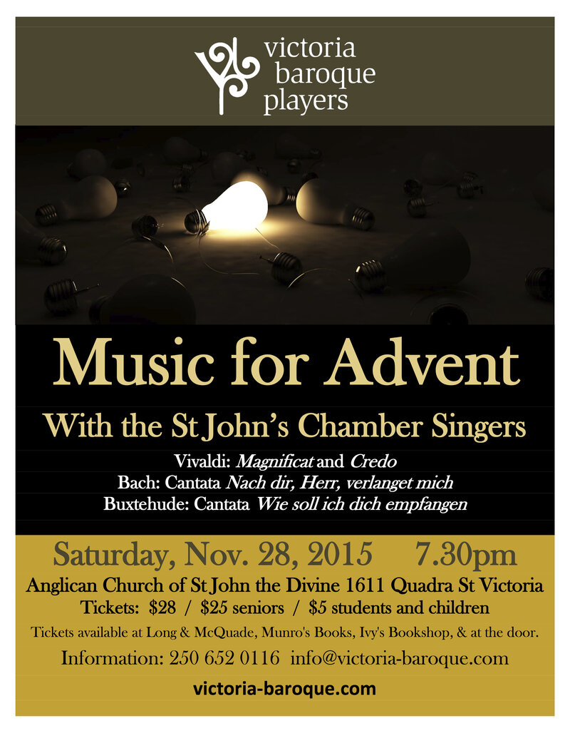 Music for Advent: St John's Chamber Singers @ St. John The Divine - Nov 28, 2015