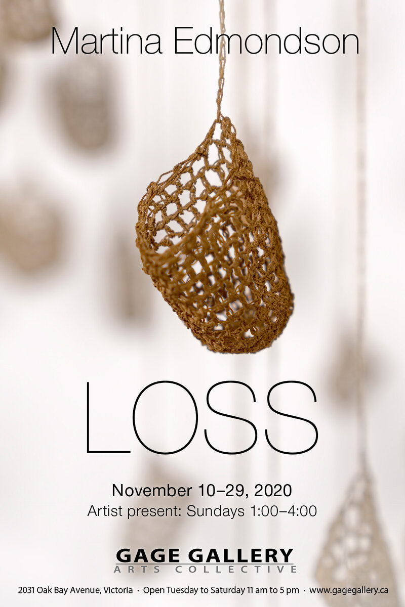 Martina Edmondson at Gage Gallery @ Gage Gallery Arts Collective Nov 10 2020 - Jul 23rd @ Gage Gallery Arts Collective