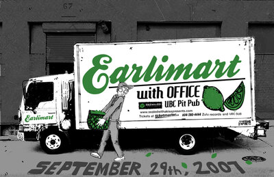 Earlimart, Office - Chicago @ The Pit Pub - UBC Sep 29 2007 - May 7th @ The Pit Pub - UBC