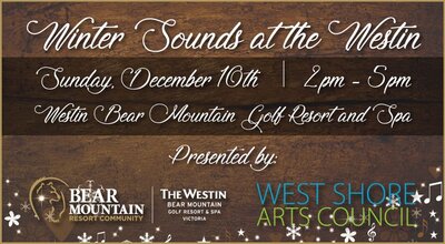 Winter Sounds at the Westin @ The Westin Bear Mountain Golf Resort & Spa Dec 10 2017 - May 1st @ The Westin Bear Mountain Golf Resort & Spa