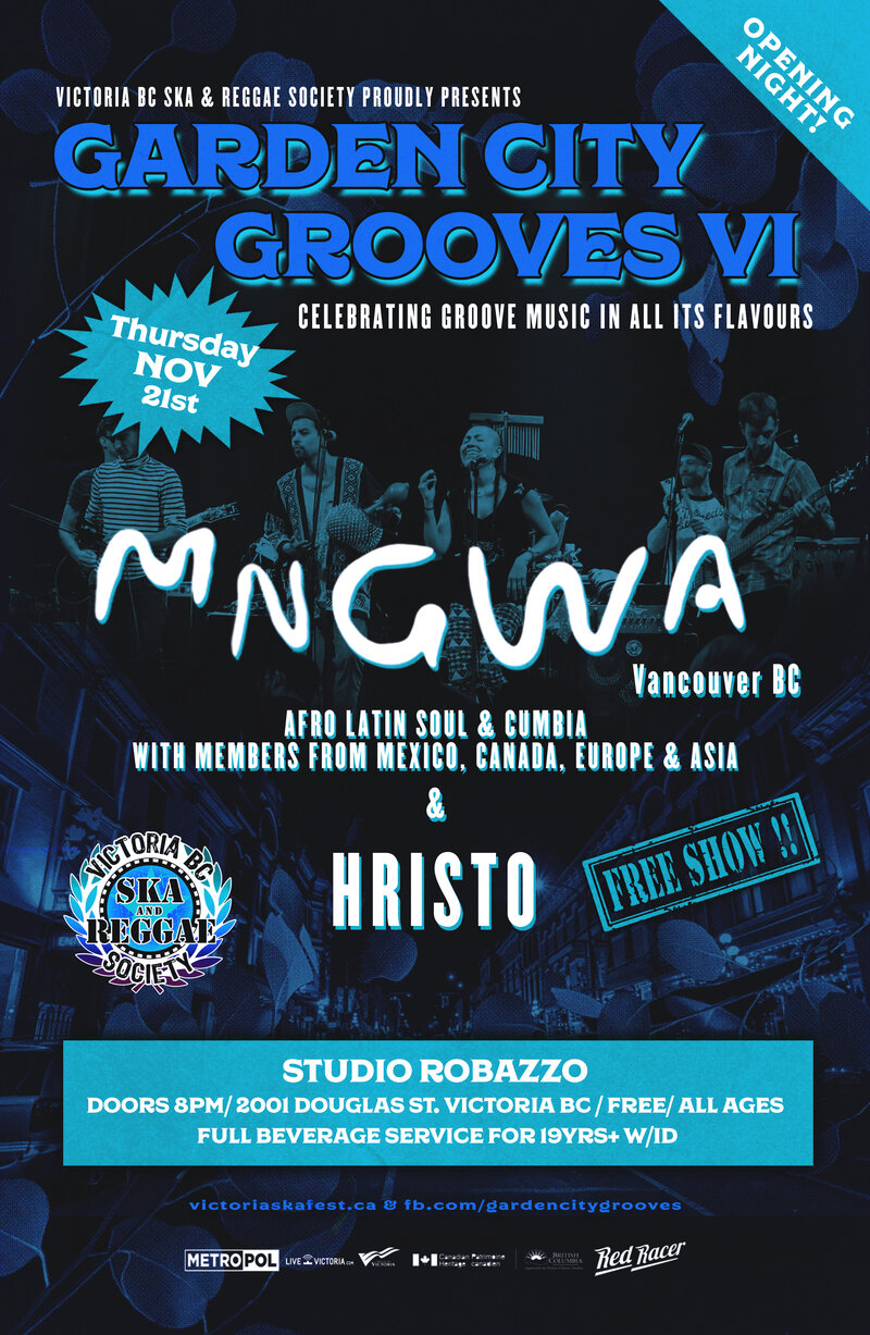 Garden City Grooves VI &ndash; FREE Opening Night Kickoff: MNGWA, HRISTO @ Studio Robazzo Nov 21 2019 - May 6th @ Studio Robazzo