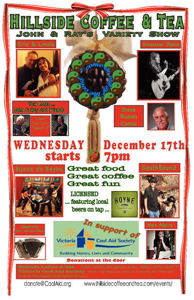 Come in out of the Cold: Bijoux du Bayou, Southbound, Shauna Janz @ Hillside Coffee and Tea Dec 17 2014 - May 1st @ Hillside Coffee and Tea