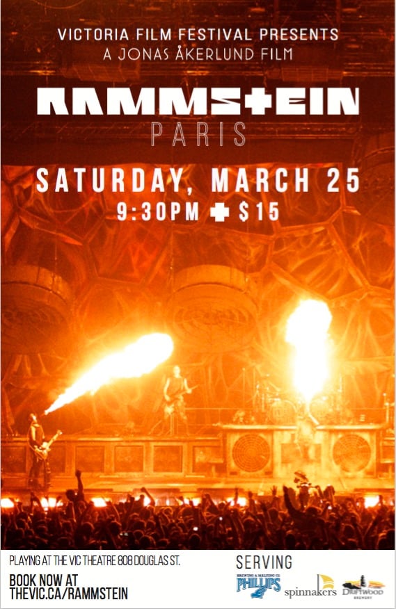 Rammstein: Paris, at The Vic: RAMMSTEIN @ Vic Theatre - Mar 25, 2017