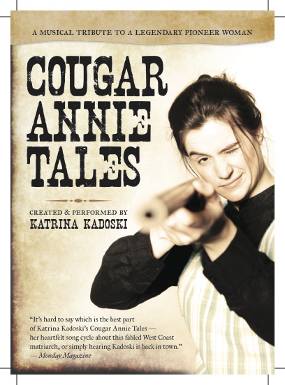COUGAR ANNIE TALES: Katrina Kadoski @ Intrepid Theatre Club - Nov 15, 2014